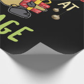 Moose kerstcadeau Stop met me te pakken Cadeaupapier (Hoek)