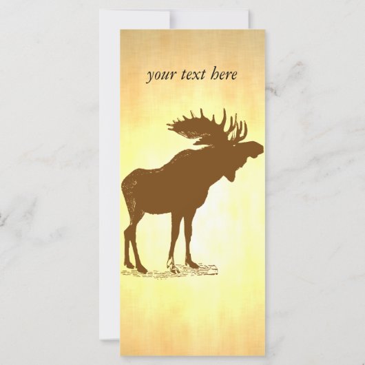 Moose Kerstmis (Achterkant)