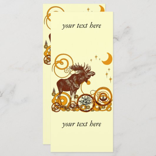Moose Kerstmis (Voorkant / Achterkant)
