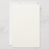 Moose Kerstmis Briefpapier (Achterkant)