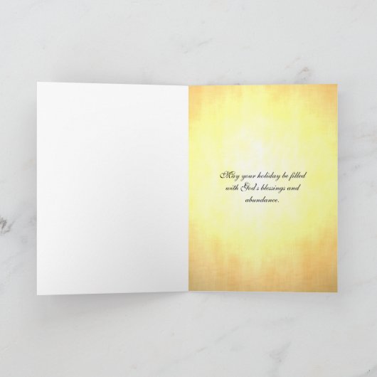 Moose Kerstmis Feestdagen Kaart (Binnen)