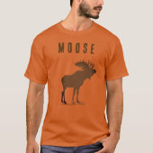 Moose Kerstmis T-shirt (Voorkant)