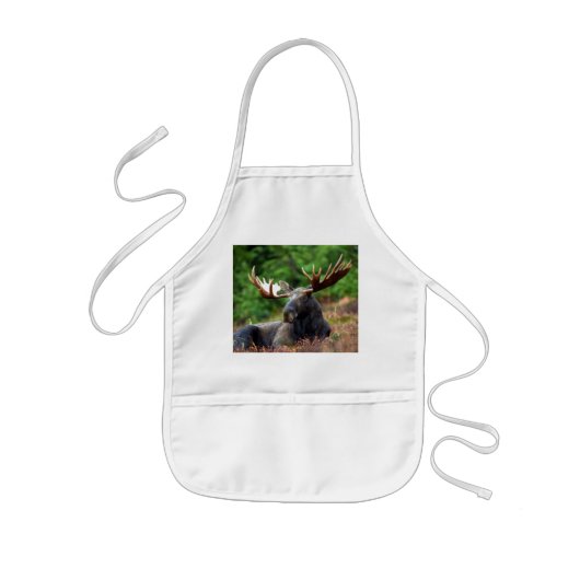 Moose Kinder Schort (Voorkant)