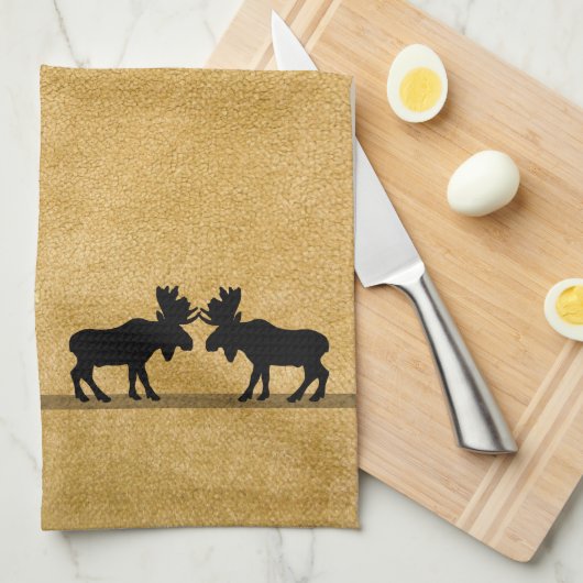 Moose Kitchen Hand Towel Theedoek (Quarter Fold)