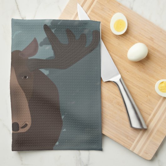 Moose Kitchen Towel Theedoek (Quarter Fold)