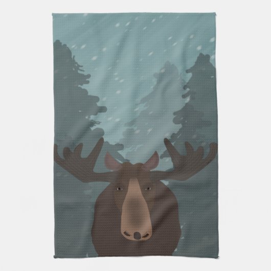 Moose Kitchen Towel Theedoek (Verticaal)