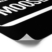 Moose kostuum plezier gemakkelijk halloween outfit poster (Hoek)