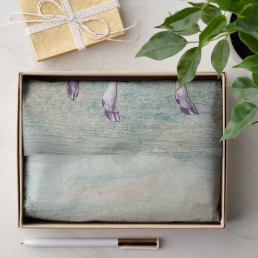  Moose Landscape Scenery Tissuepapier (Geschenk)