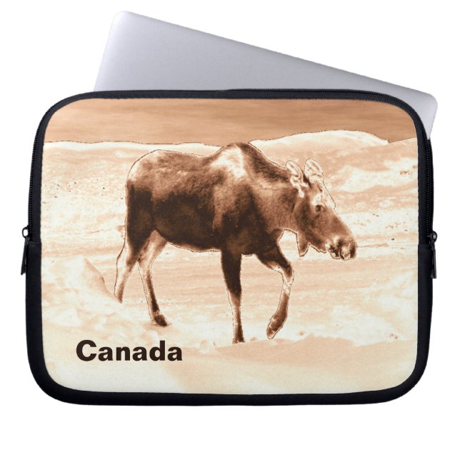 Moose Laptop Sleeve (Voorkant)