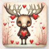 Moose Liefde 3 Bier Onderzetter (Voorkant)