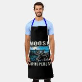 Moose Lover Funny Moose Hunting Schort (Gedragen)