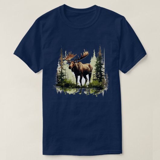Moose Lover TShirt 5 (Design voorkant)