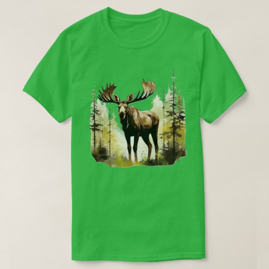 Moose Lover TShirt 6 (Design voorkant)