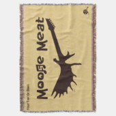 Moose Meat Rock Band Deken (Voorkant Verticaal)