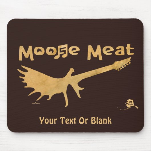 Moose Meat Rock Band Muismat (Voorkant)