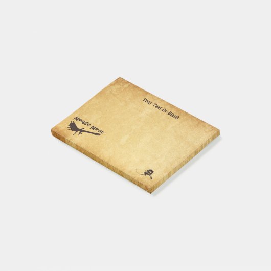 Moose Meat Rock Band Post-it® Notes (Schuin)