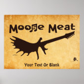 Moose Meat Rock Band Poster (Voorkant)