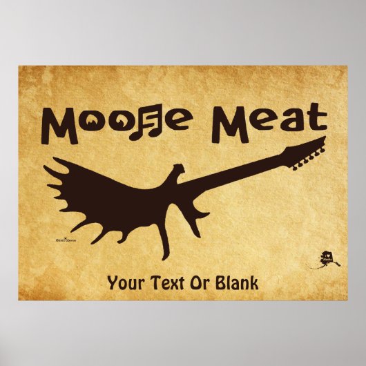 Moose Meat Rock Band Poster (Voorkant)