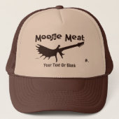Moose Meat Rock Band Trucker Pet (Voorkant)