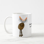 Moose Menora cadeau mok! Hanukkah-mok. Koffiemok (Links)