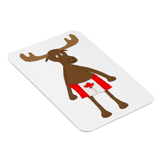 Moose met Canadese boxers Magneet (Rechterzijde)
