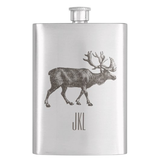 Moose met monogram Flacon (Voorkant)