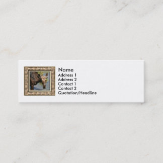 Moose Mini Visitekaartje