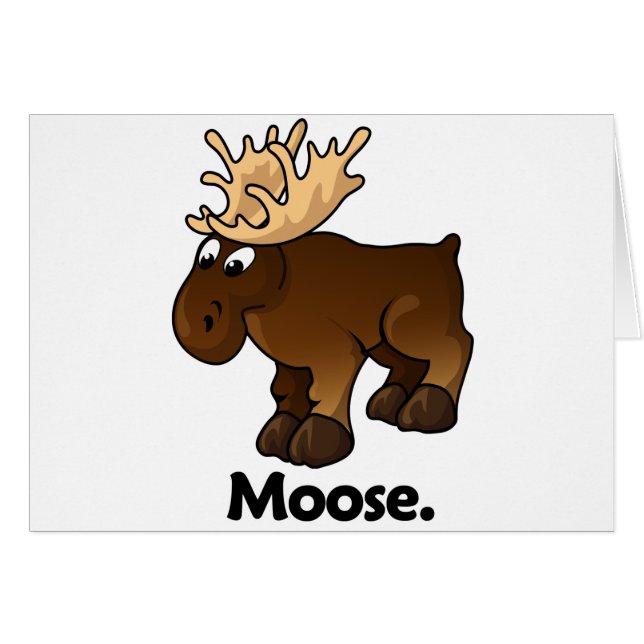 Moose Moose. (Voorkant Horizontaal)