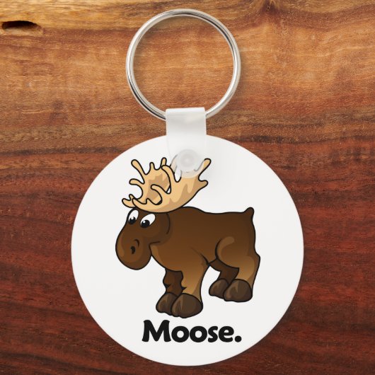 Moose Moose. Sleutelhanger (Voorkant)