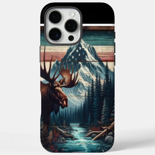 Moose Mountain Case-Mate iPhone Case (Achterkant)
