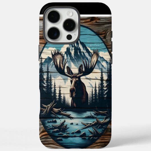 Moose Mountain Case-Mate iPhone Case (Achterkant)