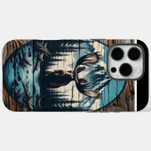 Moose Mountain Case-Mate iPhone Case (Achterkant (horizontaal))