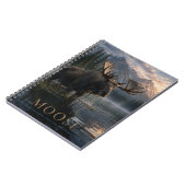 Moose Mountain Lake DIEREN Notitieboek (Linkerzijde)