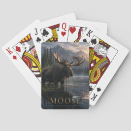 Moose Mountain Lake DIEREN Poker Pokerkaarten