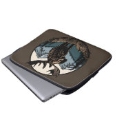 Moose Mountain Laptop Sleeve (Voorkant onderkant)