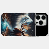 Moose & Mountain Night Case-Mate iPhone Case (Achterkant (horizontaal))