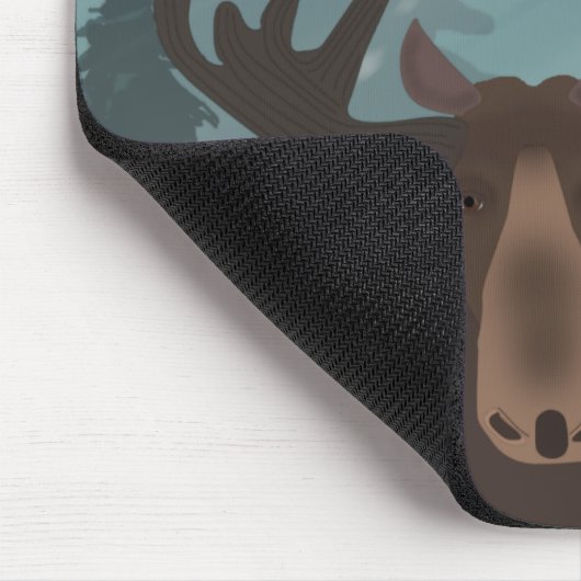 Moose Mousepad Muismat (Hoek)