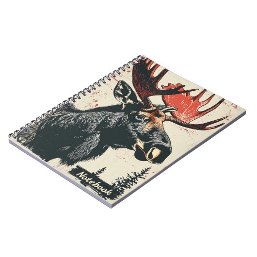 Moose  notitieboek (Linkerzijde)