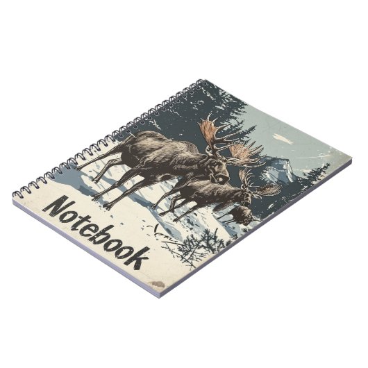 Moose  notitieboek (Linkerzijde)