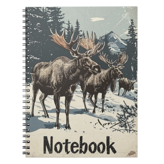 Moose  notitieboek (Voorkant)