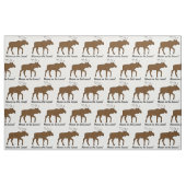 Moose op de Loose. Stof (Fat Quarter)