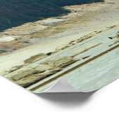 Moose op Medicine Lake Poster (Hoek)