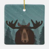 Moose Ornament (Achterkant)