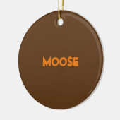 Moose Ornament (Links)