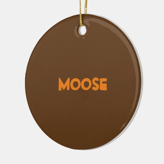 Moose Ornament (Links)