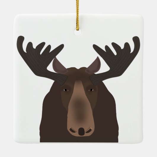 Moose Ornament (Achterkant)