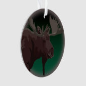 Moose Ornamenten Moose Art kerstdecoratie (voorkant)