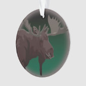 Moose Ornamenten Moose Art kerstdecoratie (voorkant)