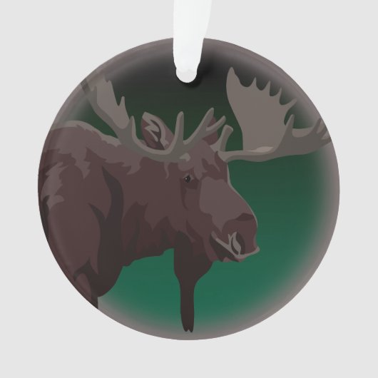 Moose Ornamenten Moose Art kerstdecoratie (voorkant)