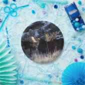 Moose pack papieren bordje (Feest)